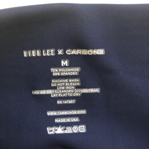 Dion Lee x Carbon 38 Carbon38 perforated  cutout leggings M NWT - Picture 9 of 12